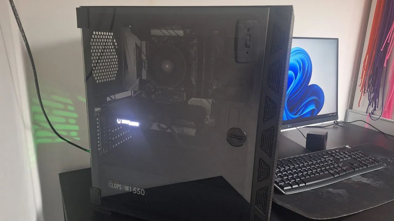 PC GAMER RYZEN 5 5600G COM RTX 3070 16GB DE RAM - Foto 4