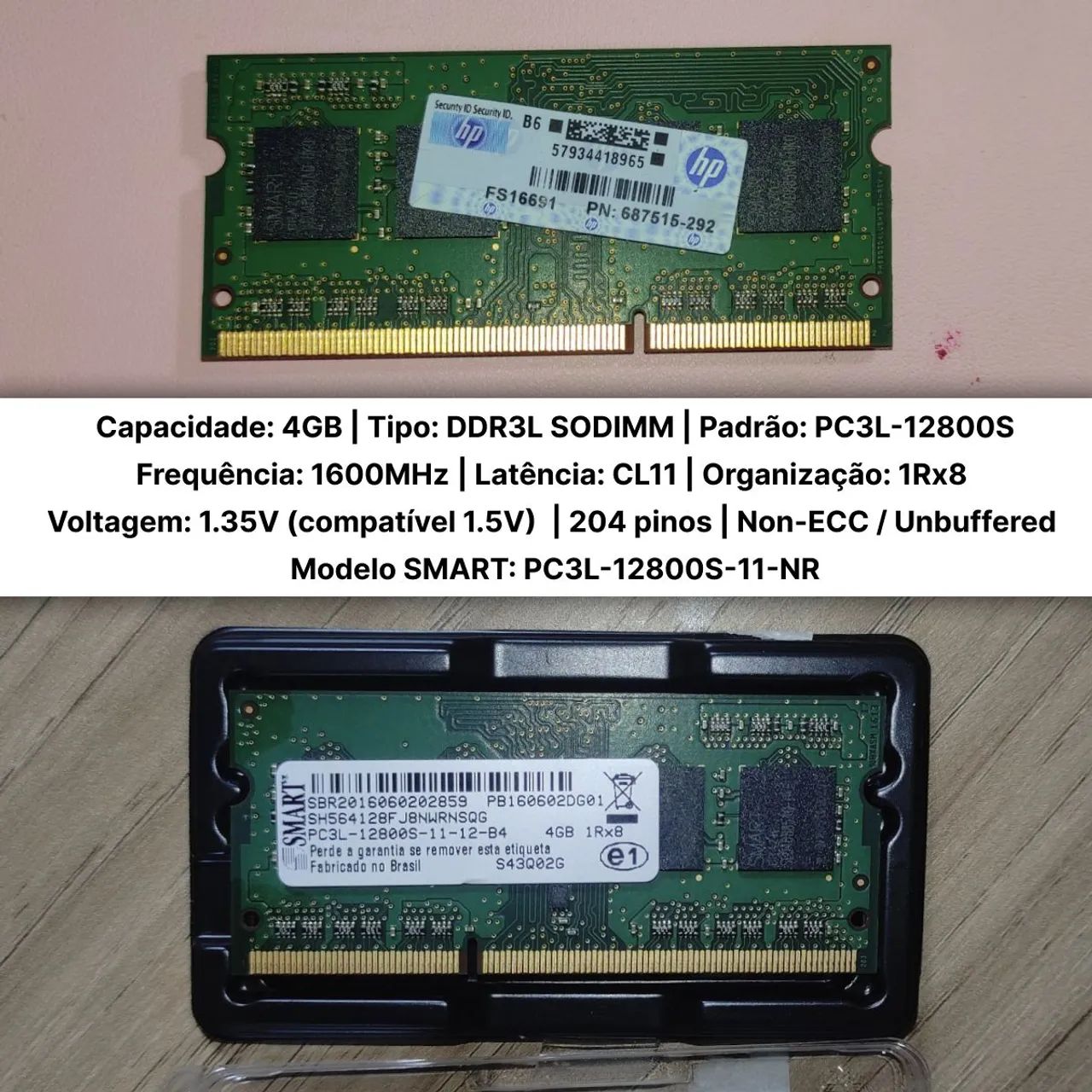 Memória RAM 4GB - Foto 2