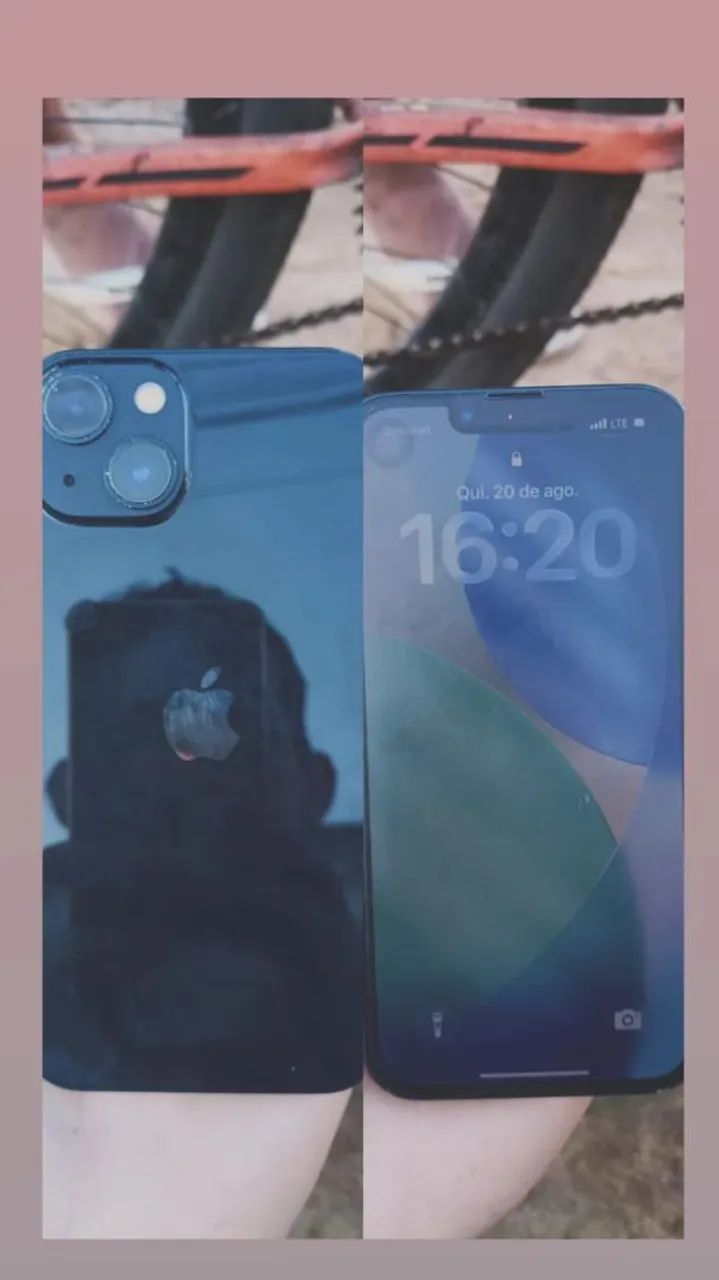 Iphone 13 256g azul - Foto 3