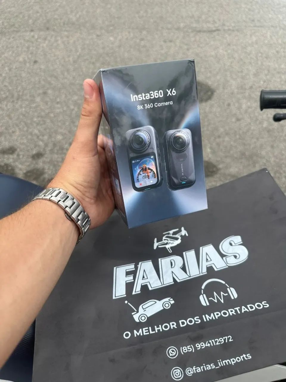 LANÇAMENTO Insta 360 x6 Nova - Foto 2