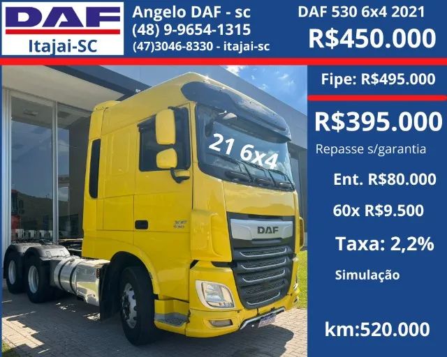 DAF 530 6x4 2021 