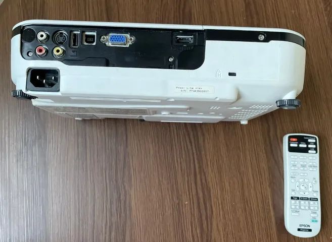 Projetor Epson PowerLite X14+ 3000 Lumens HDMI Completo + Controle - Foto 4