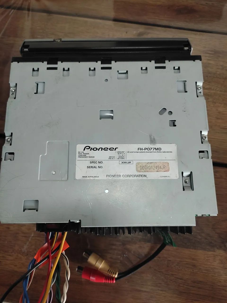 Pioneer Carrozzeria Fh-p077md - Peças para carros, vans e