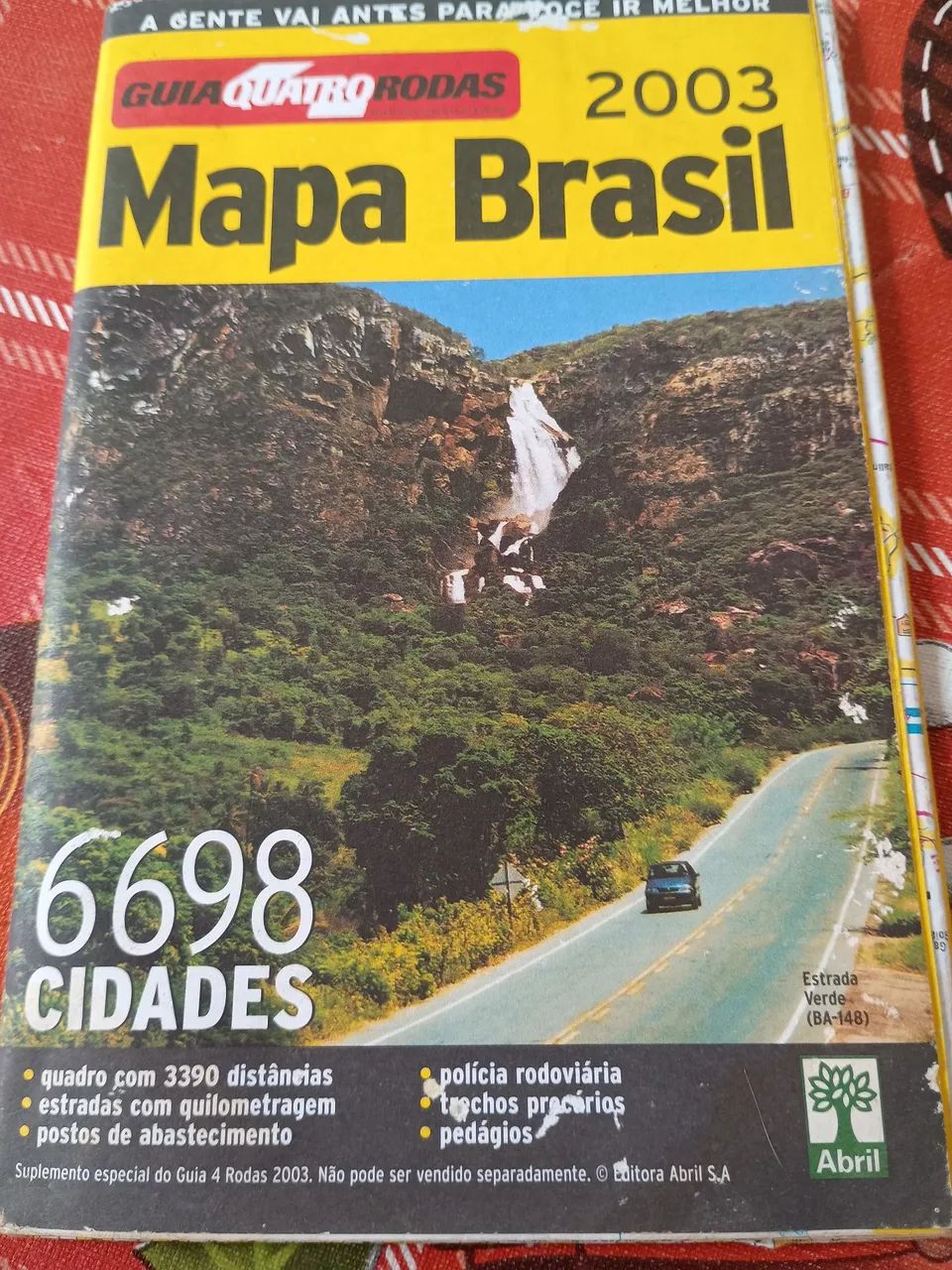 Guia de viagem e mapa do Brasil 2003 - Foto 2
