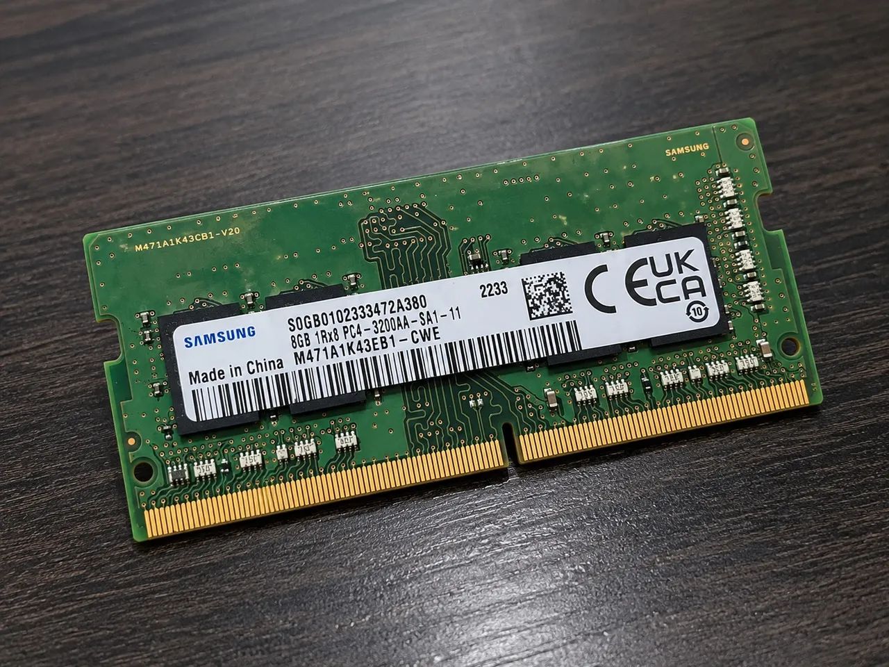Memória Notebook Samsung DDR4 8GB 3200MHz Original - Foto 2