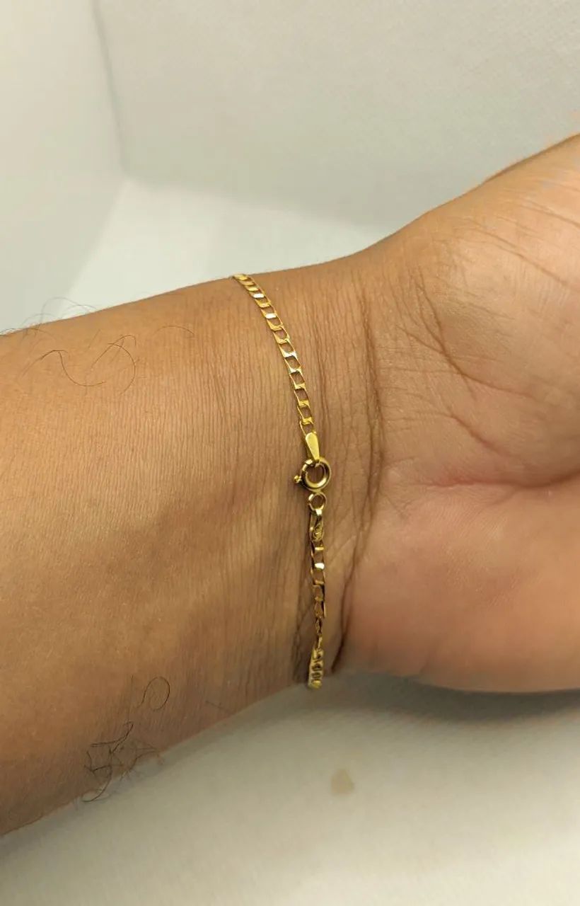 Pulseira de ouro 18k  - Foto 2