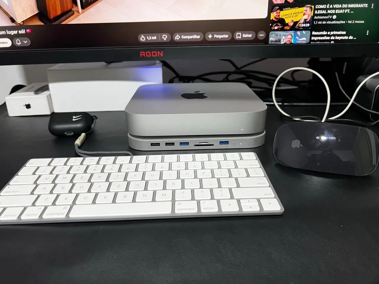 Mac Mini M1 8gb e 256 aceito iPhone  - Foto 5