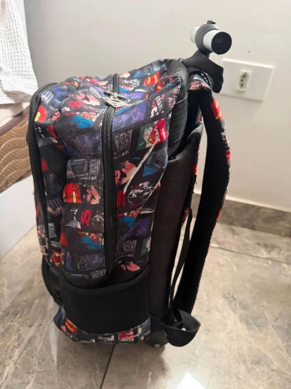 Mochila Superman + lixeira  - Foto 4