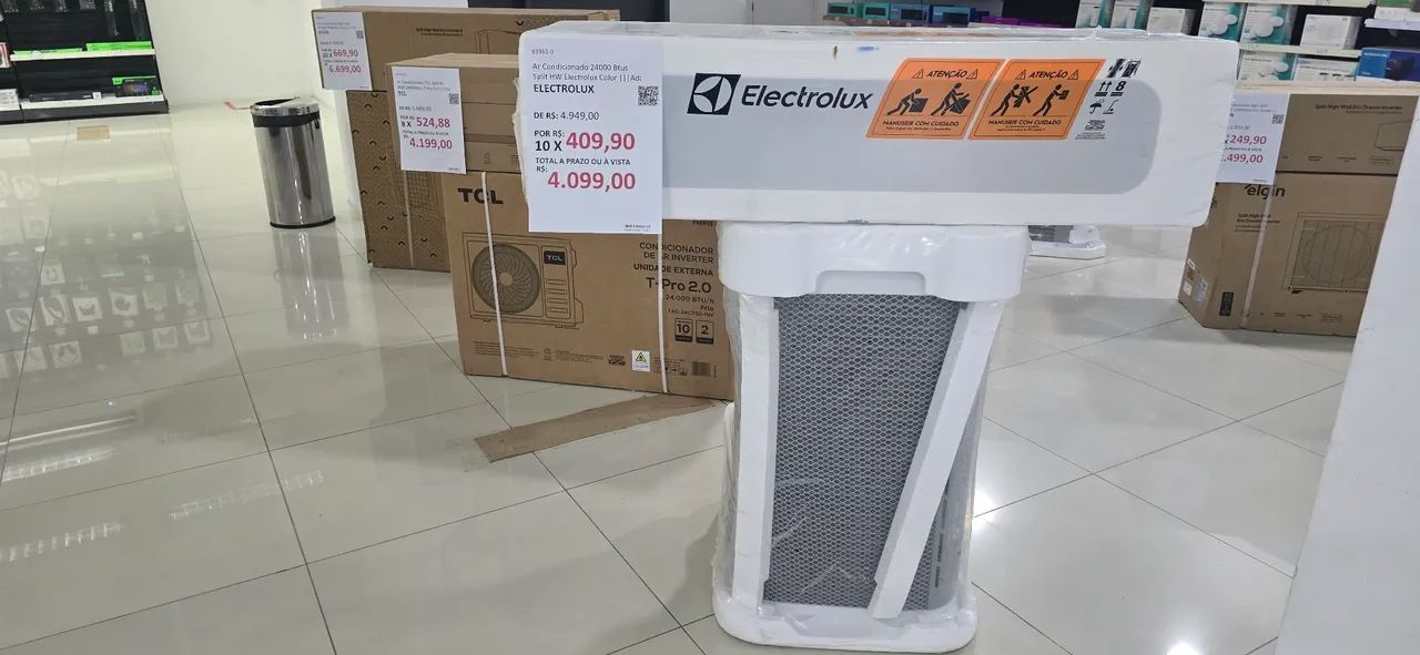 Ar-Condicionado 24000 btus split hw Electrolux colo - Foto 2