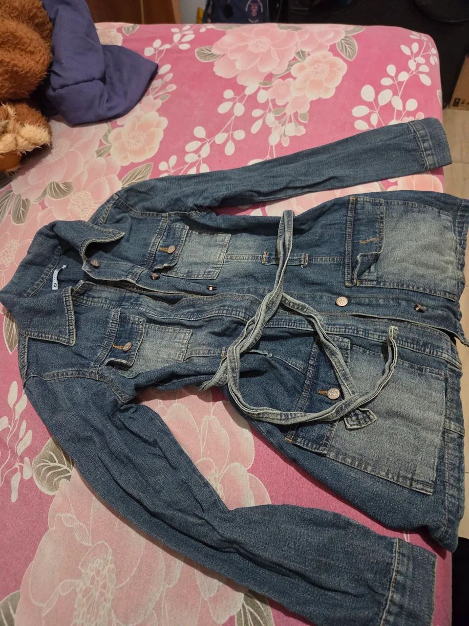 Casaco Jeans feminino número 40 - Foto 2