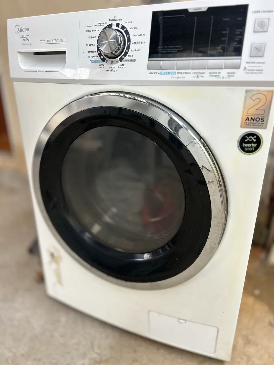 Lava e seca midea 11 kg