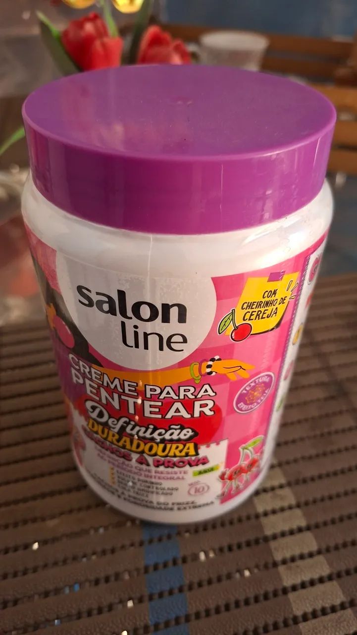 Creme para pentear Salon Line
