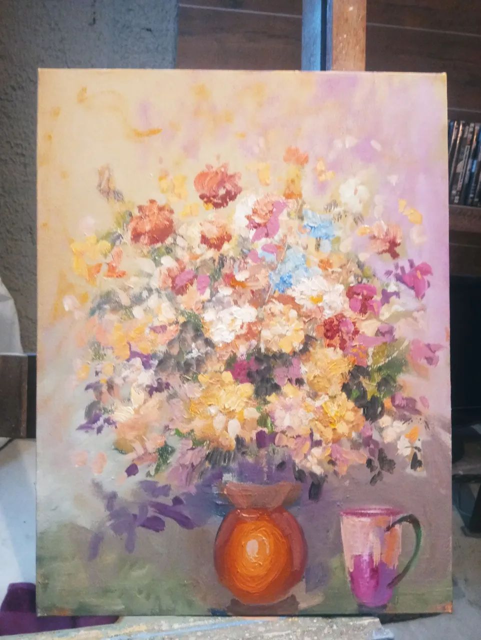 Flores e vinho - Foto 2