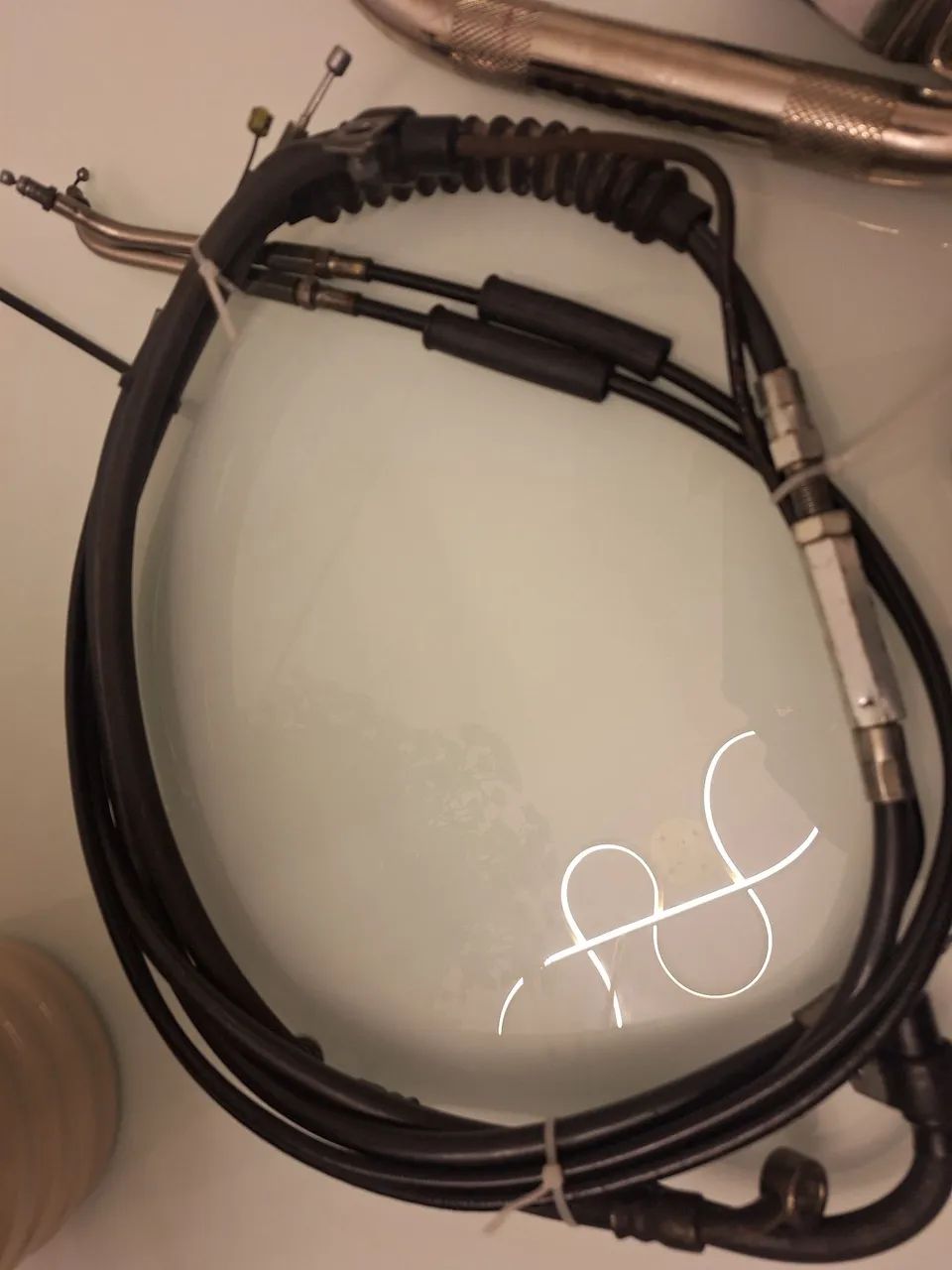 Guidon 15" moto custom  - Foto 5