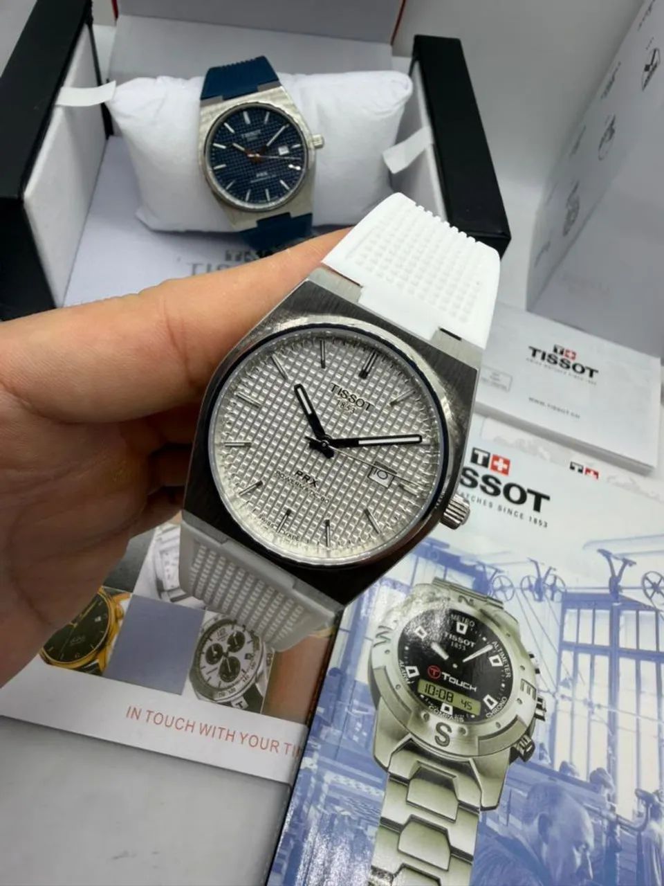 Relógio Estilo Tissot PRX Powermatic 80 Automático 