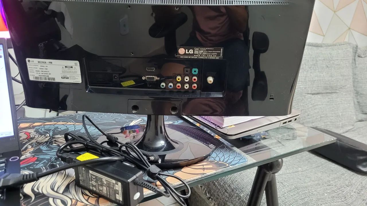 Monitor TV LED LCD com tela de 21,5 - Foto 3