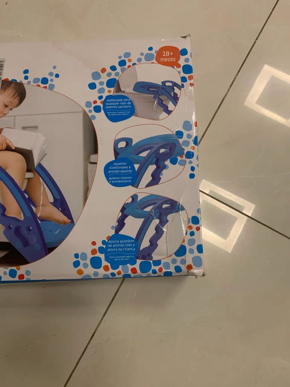 Redutor assendo com escada para criança  - Foto 3