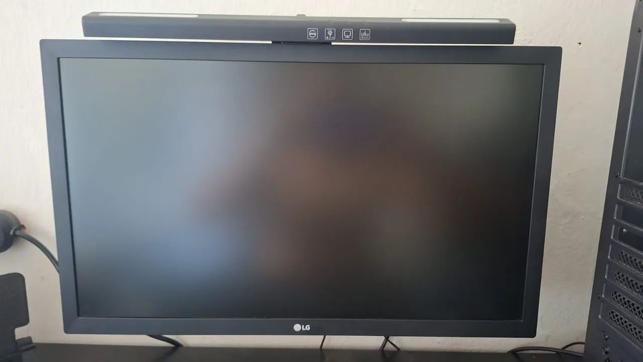 MONITOR LG 75HZ, (21,5 POLEGADAS) + LIGHTBAR