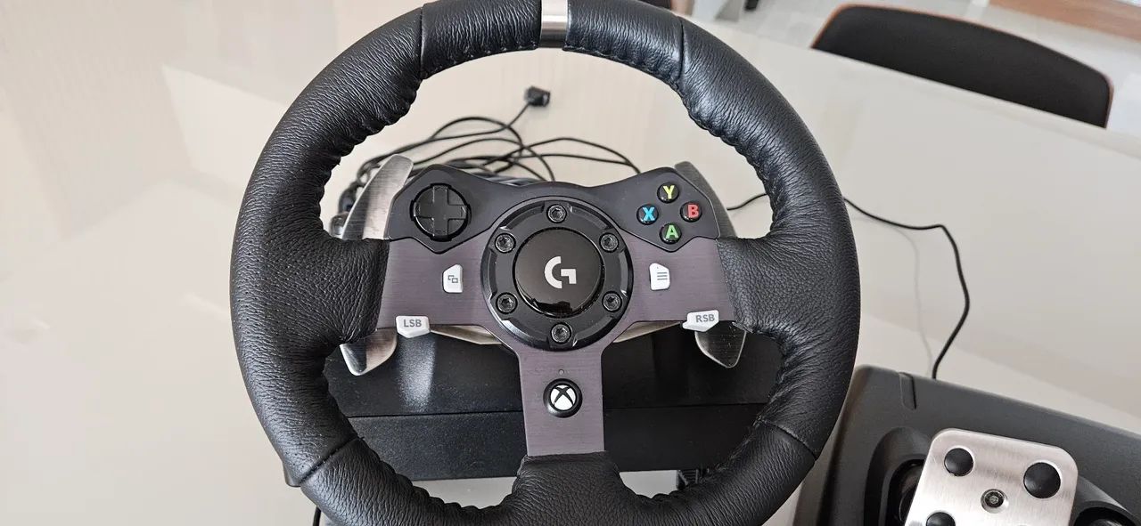 Volante Logitech G920 + câmbio - Foto 4