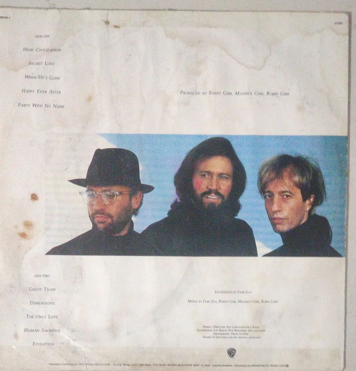 Vendo disco vinil Bee Gees High Civilization  - Foto 2