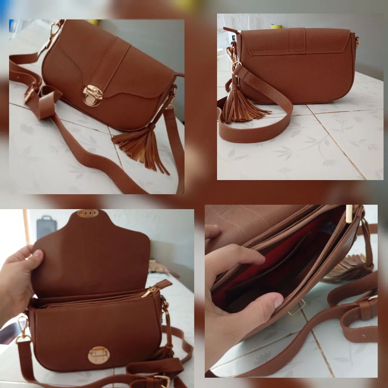 Bolsa couro 
