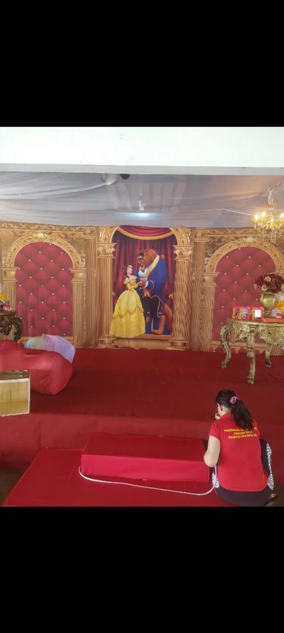 Decoração a Bela e a Fera - Foto 4