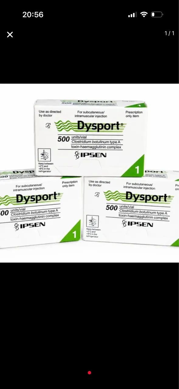 Toxina botulínica Dysport 500u original  - Foto 2