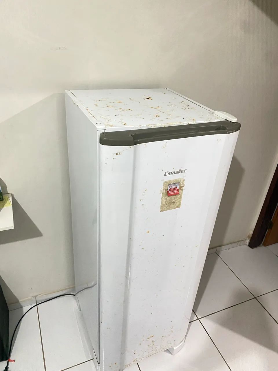 Geladeira esmaltec 
