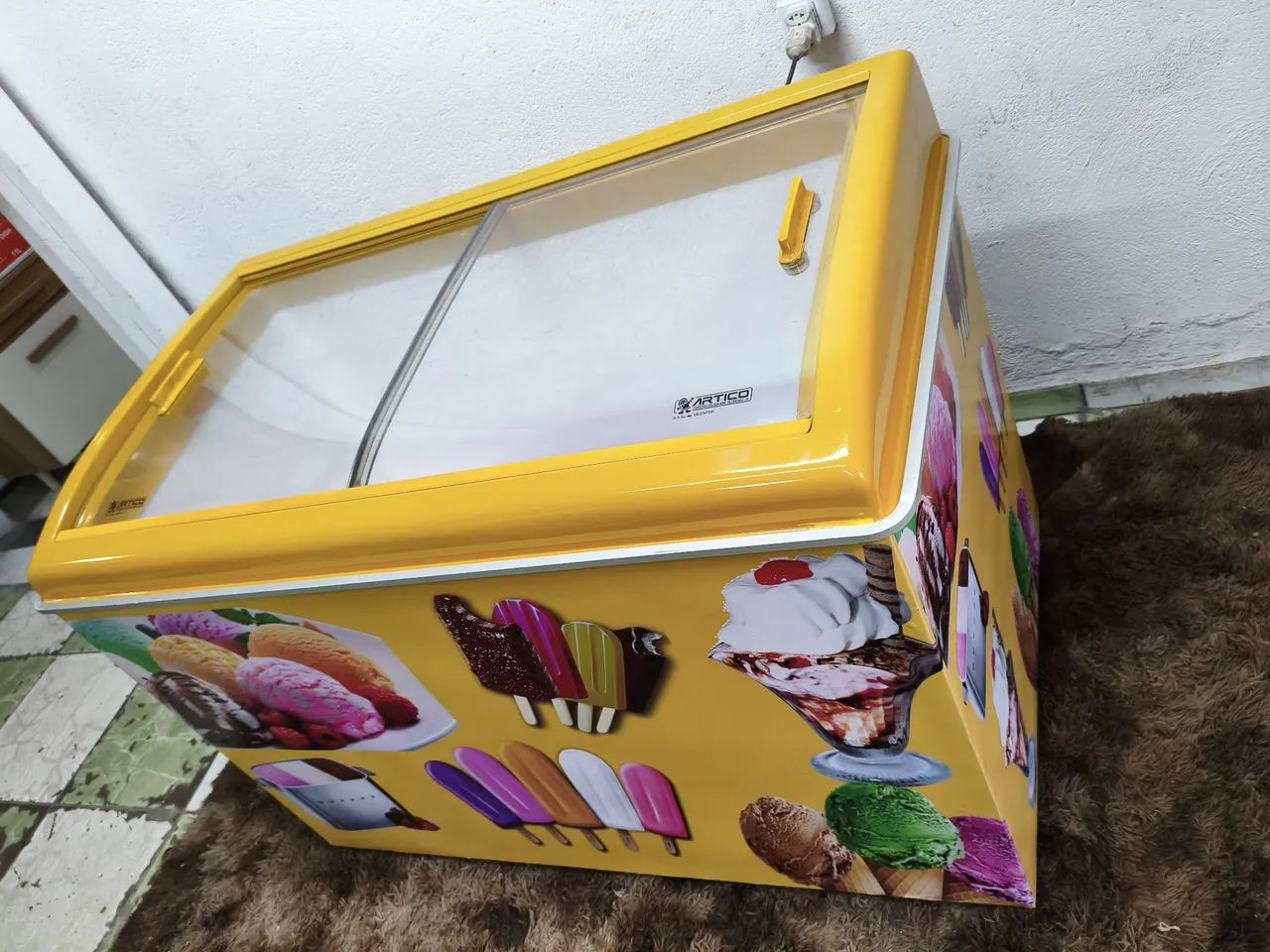 Freezer Horizontal para Sorvetes - Usado 