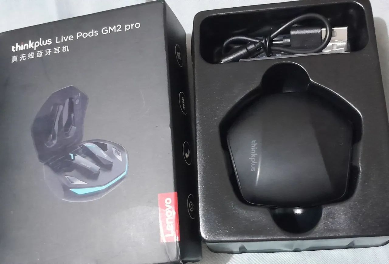Fones de ouvido Lenovo thinkplus GM2 Pro