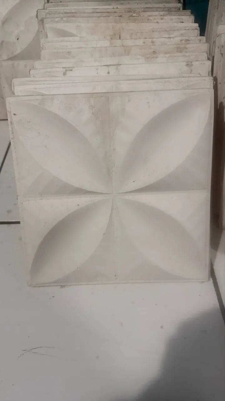 30 Placas de Gesso decorativa 3D  - Foto 3