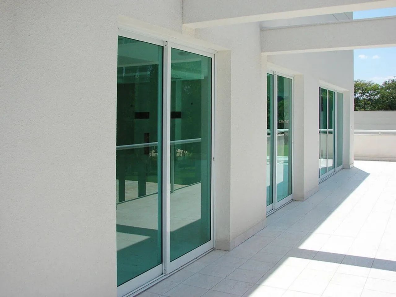 Portas, janelas e portão 