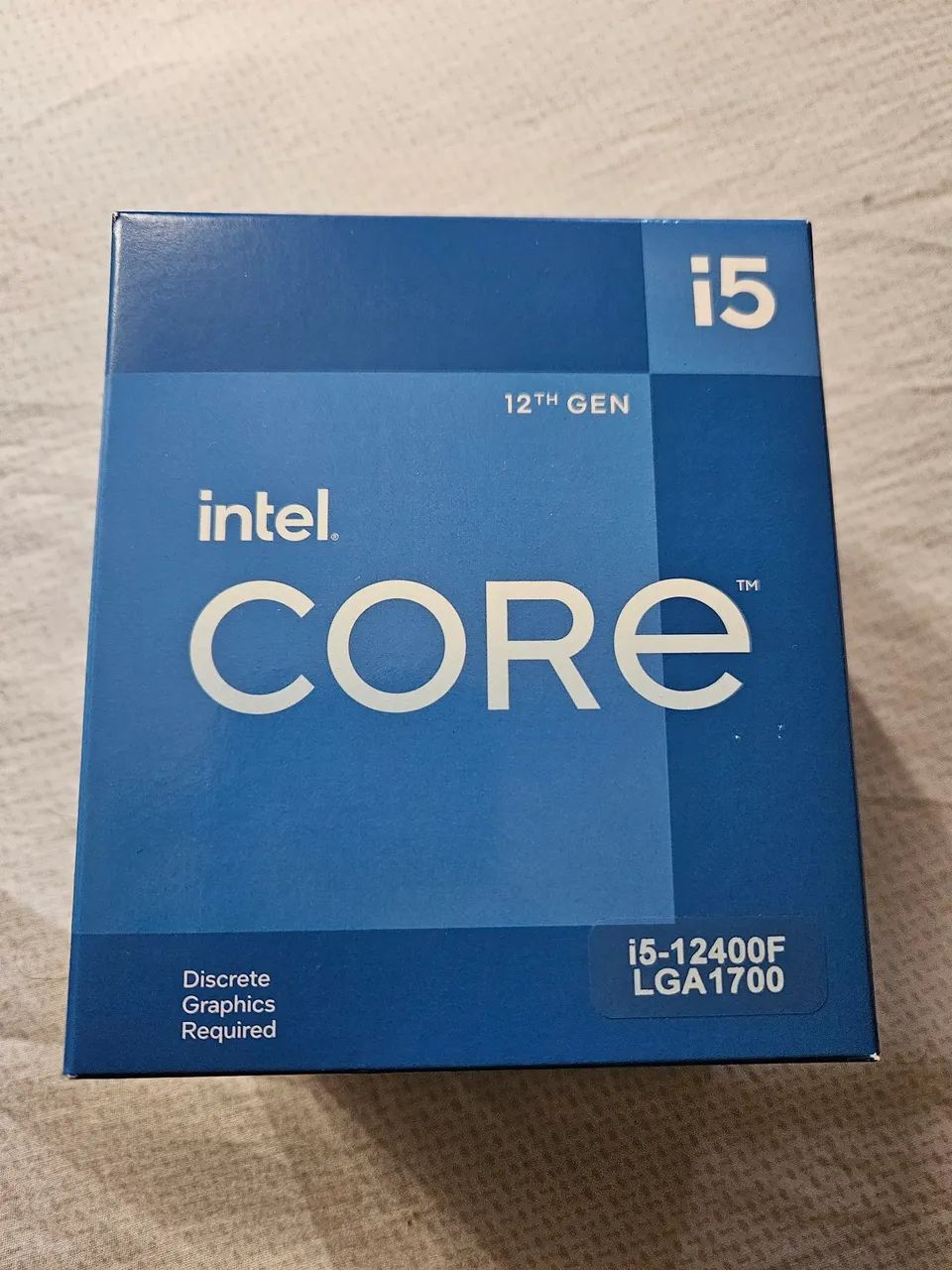 Processador Intel I5 12400F