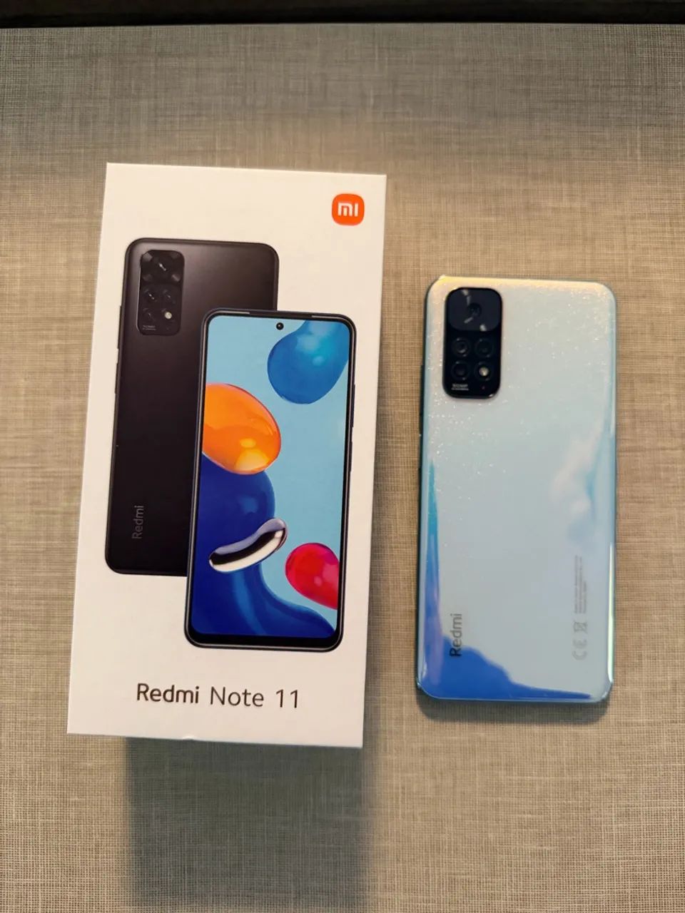 Celular Xiaomi Redmi Note 11 128GB 6GB RAM Star Blue + Caixa