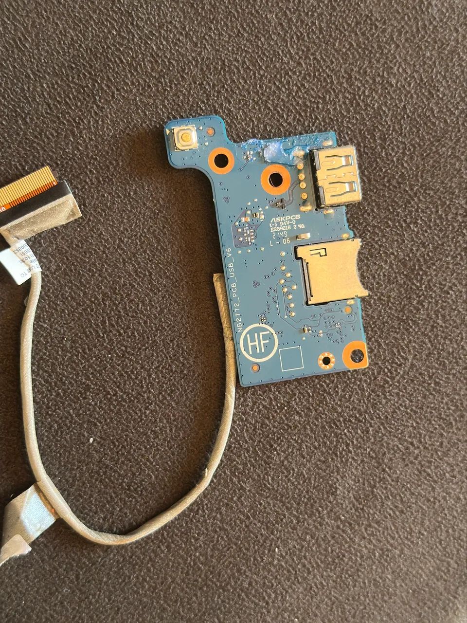Placa power Samsung NP550XDA