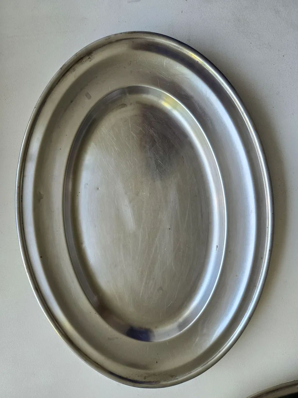 4 travessas de inox ovais - Foto 3
