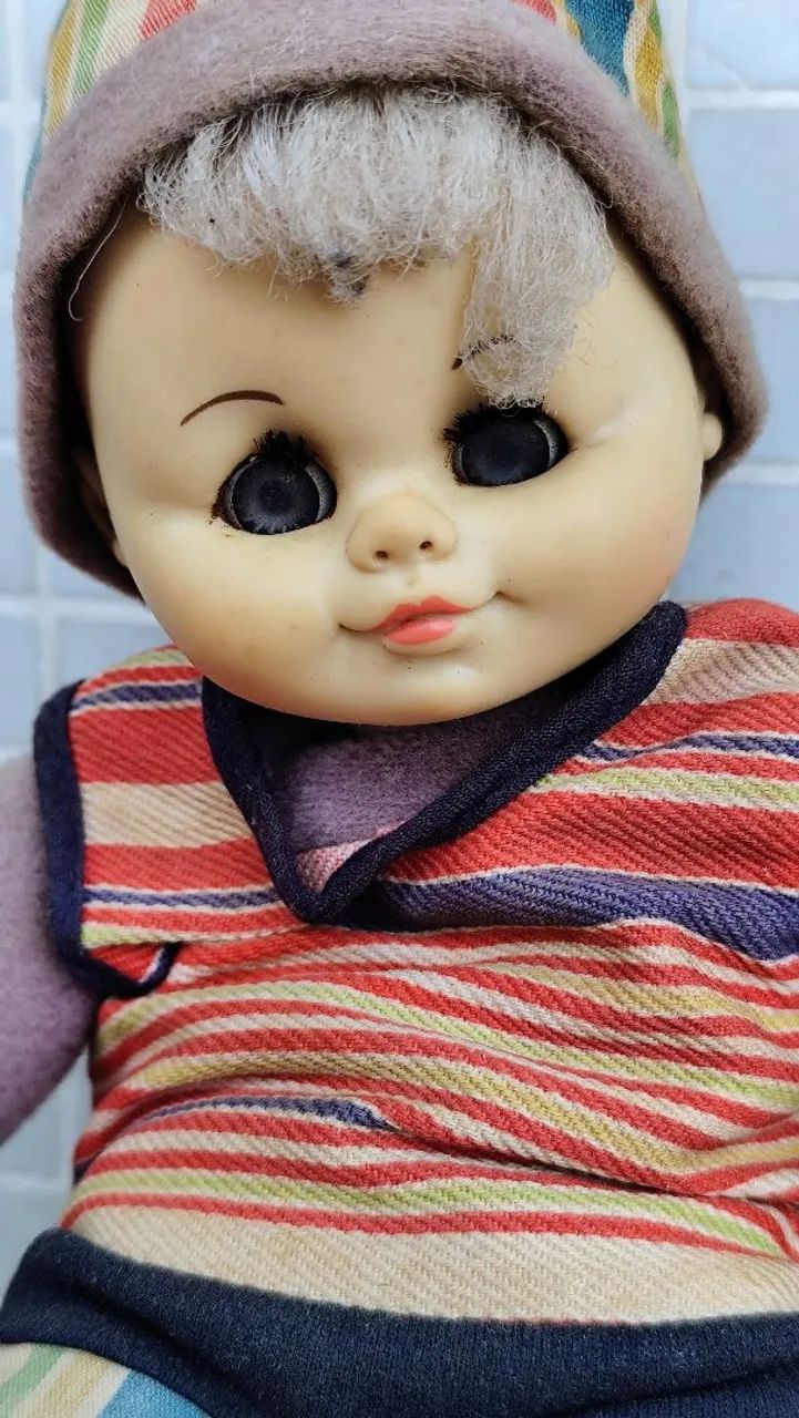 Antigo boneco Feijãozinho. - Foto 2
