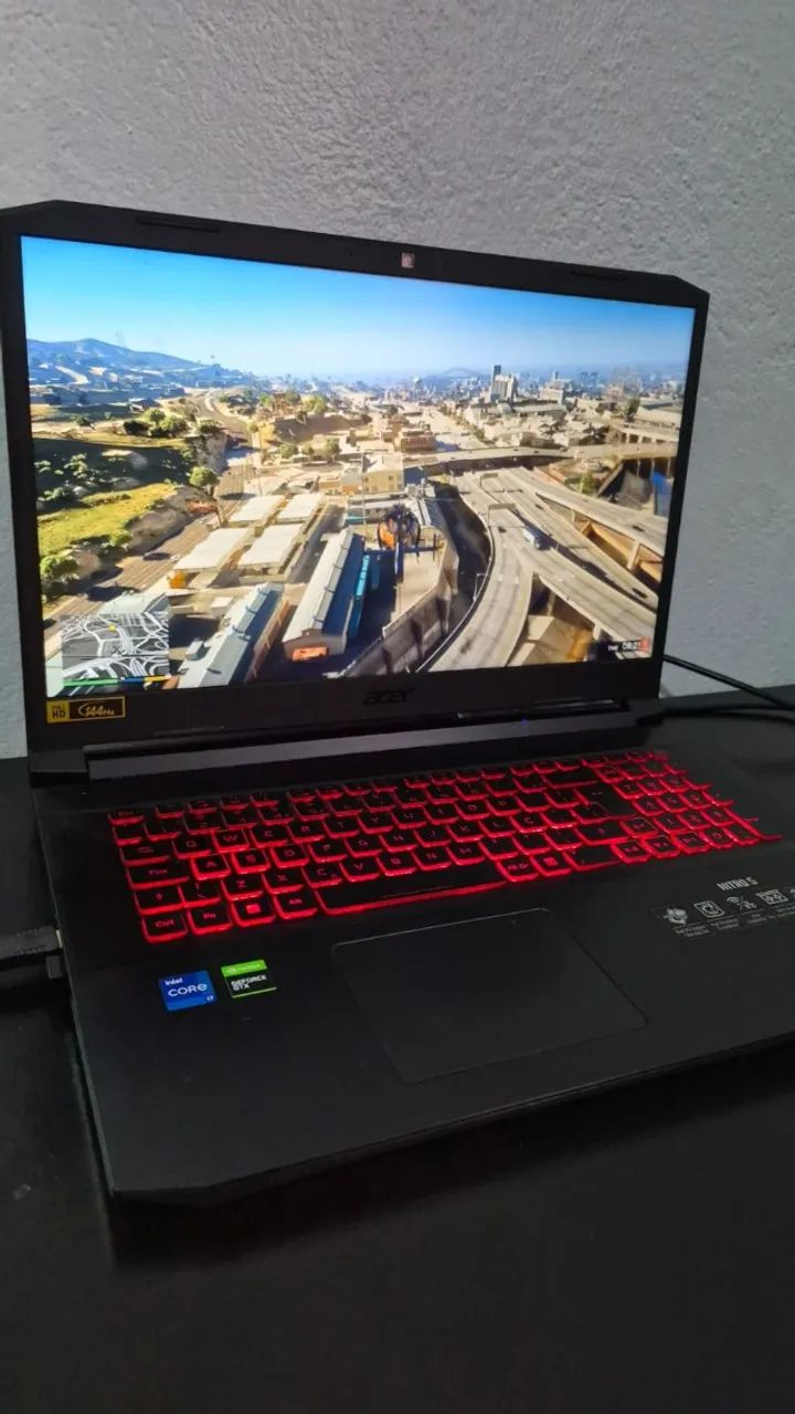 Notebook Gamer Acer NITRO 5 Intel Core i7-11800H, 32GB RAM