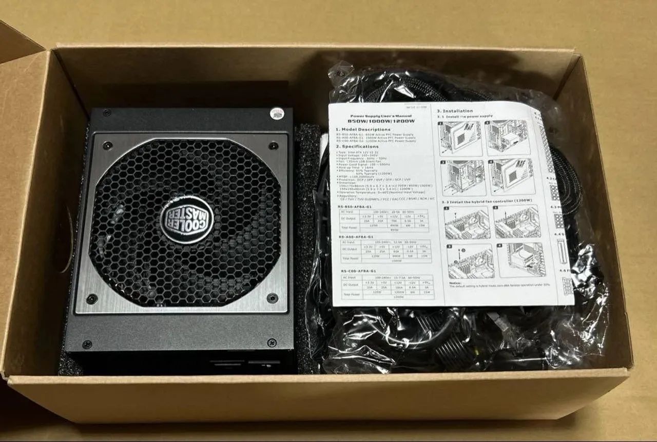 Fonte coolermaster 1200v Platinum a top das top - Foto 5