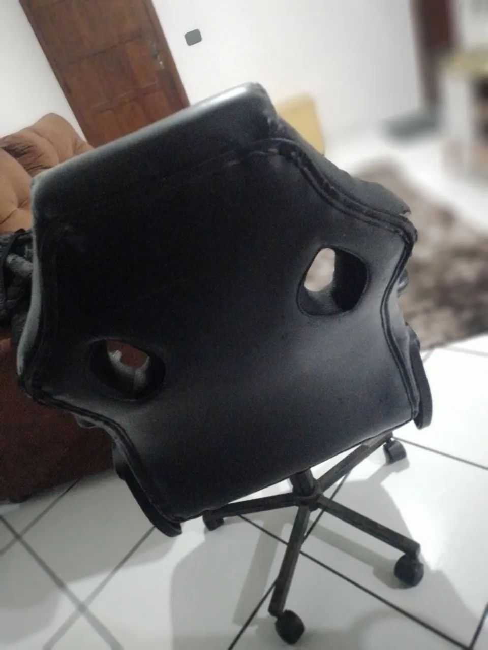 Cadeira gamer de couro  - Foto 2