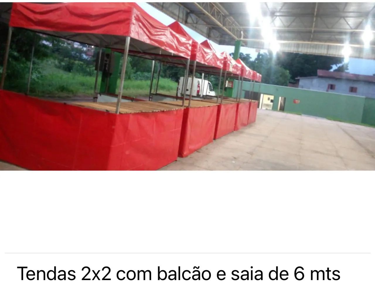 PROMOÇÃO 600,00 unidade completa TENDAS 2x2 PARA FEIRAS E EVENTOS   - Foto 2