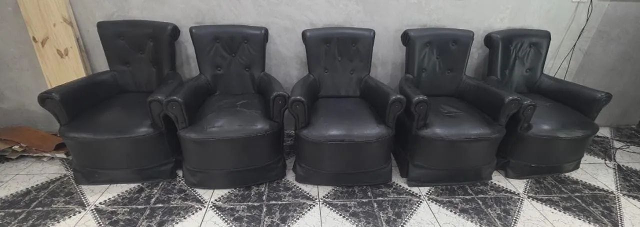 Poltrona fixa com balanço kit com 5 unidades 