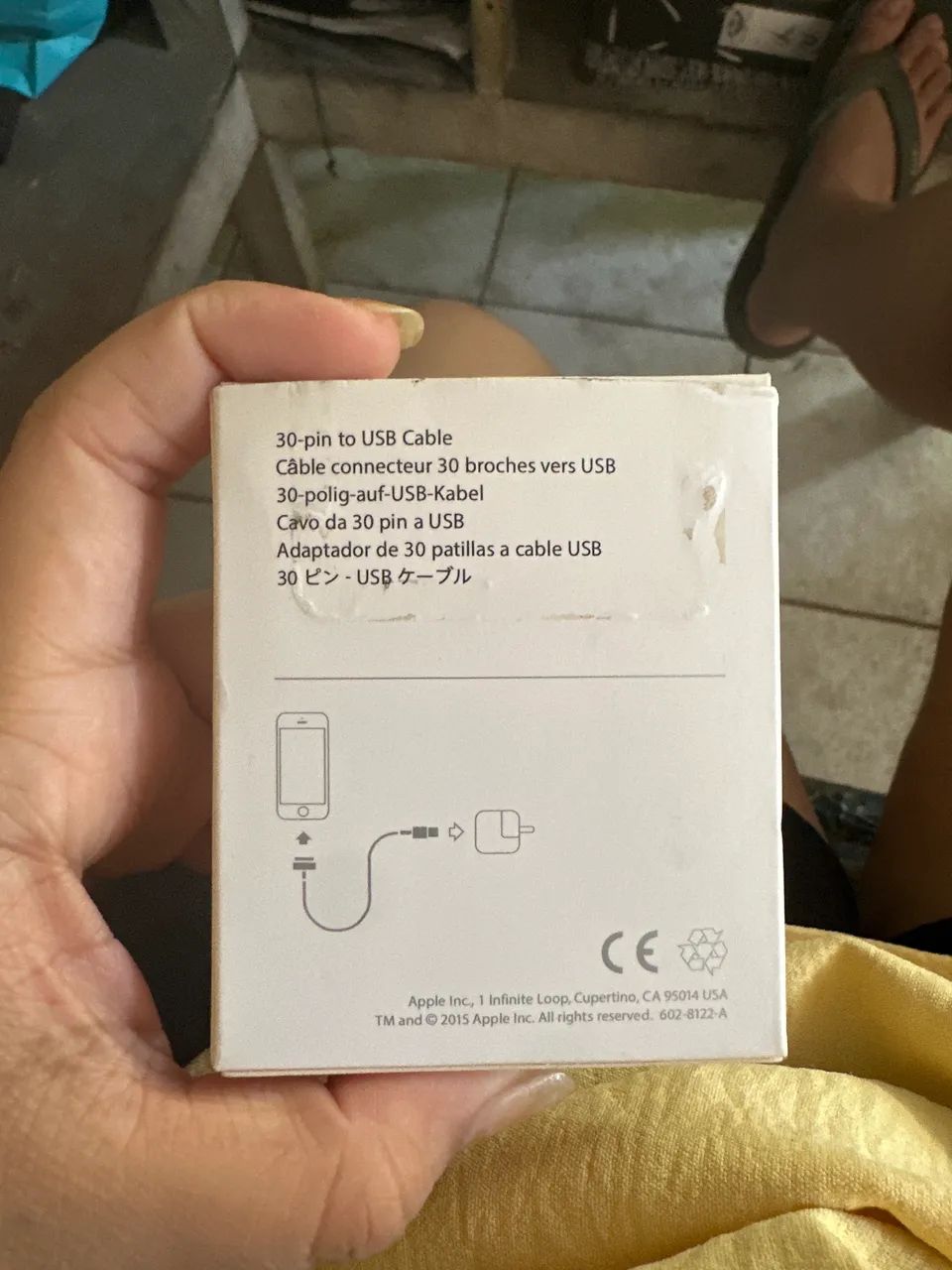 cabo de 30 pinos para USB da Apple - Foto 2