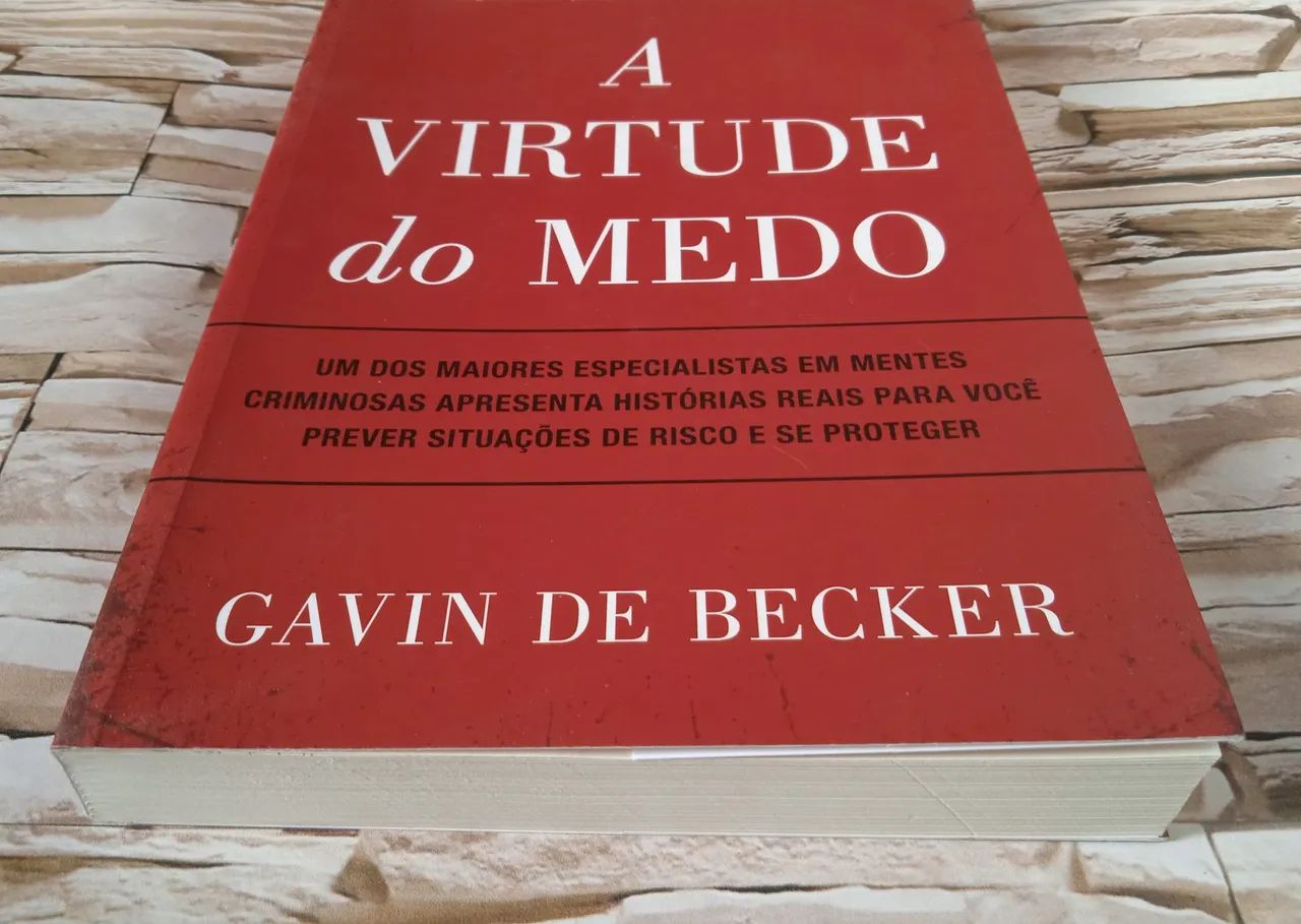 A Virtude do Medo, de Gavin de Becker. Editora Sextante. - Foto 2