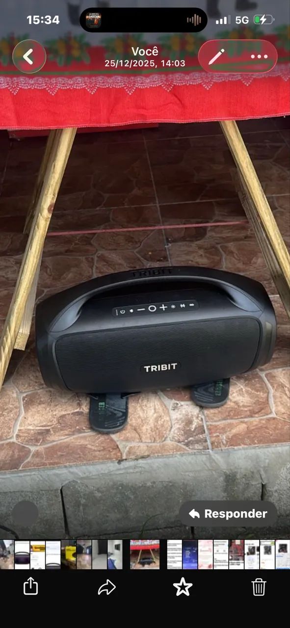 Caixa Tribit blast 2 