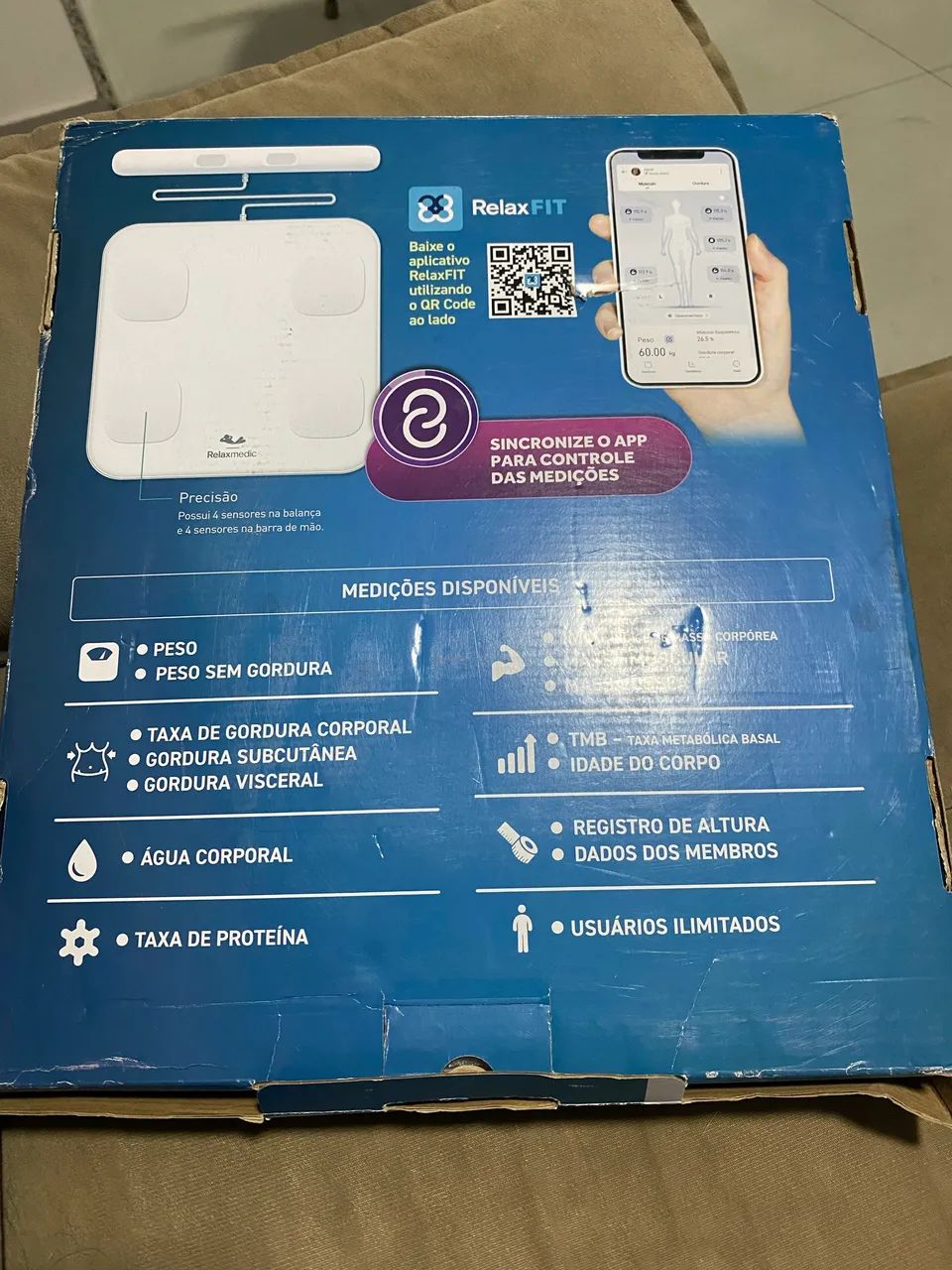 Balança de Bioimpedância - Foto 5