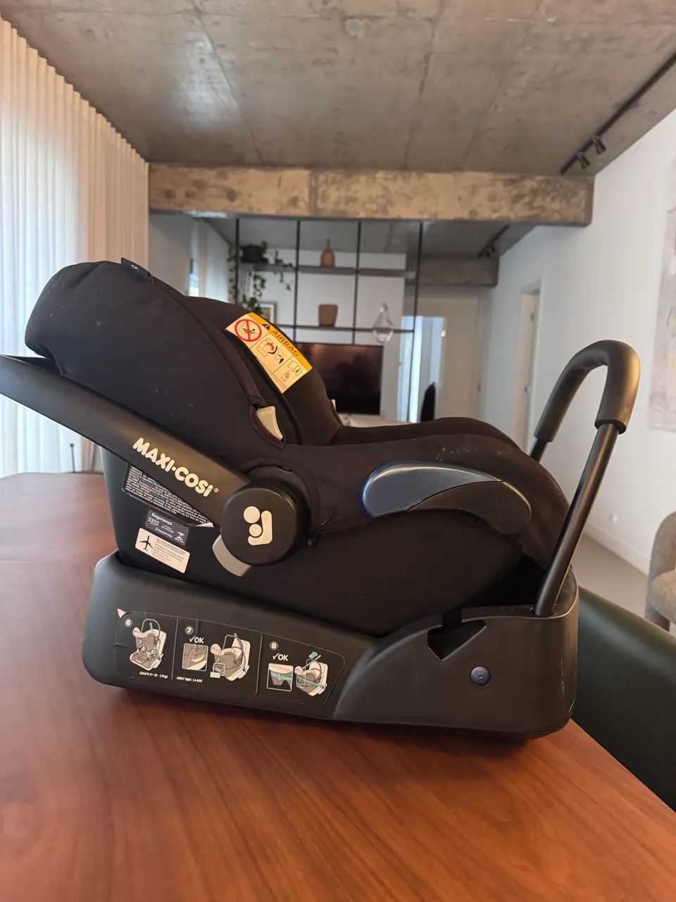 Bebê Conforto Citi² com Base veicular Maxi Cosi - Foto 2