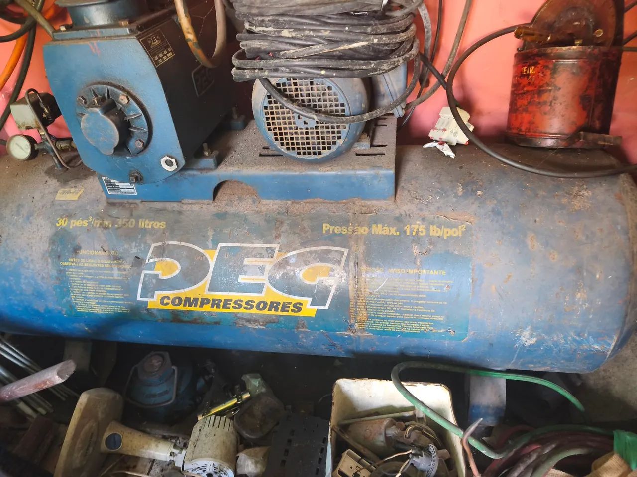 Compressor de ar PEG 350 litros - Foto 2