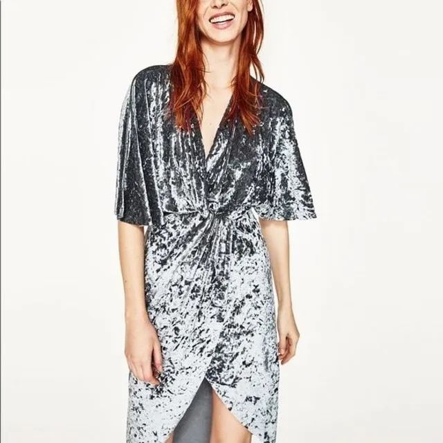 Vestido em Veludo Zara - Foto 3