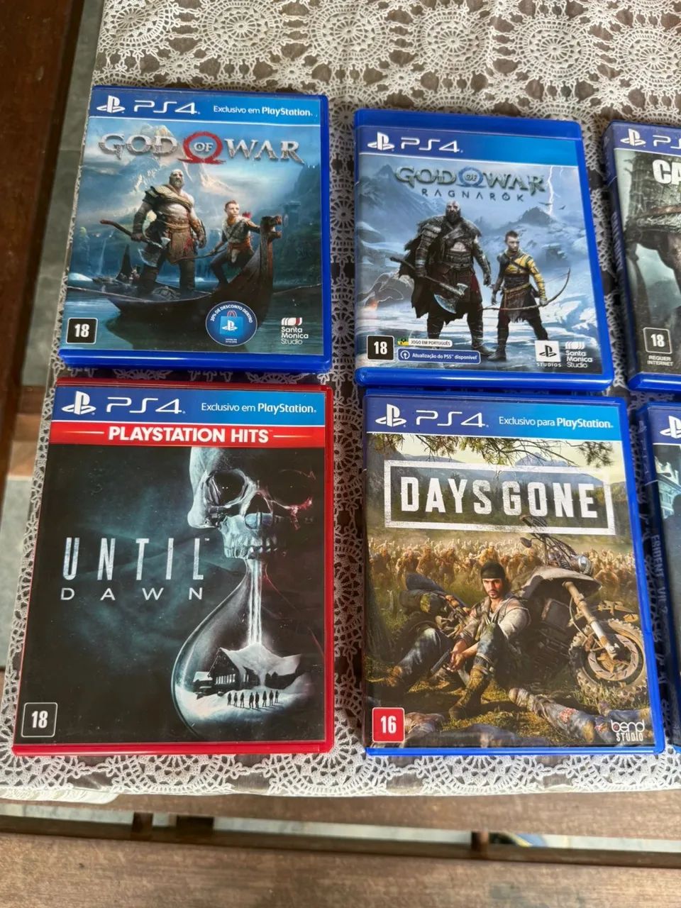 PS4 Slim + 2 Controles + 12 Jogos | Limpeza Recente | Completo - Foto 3